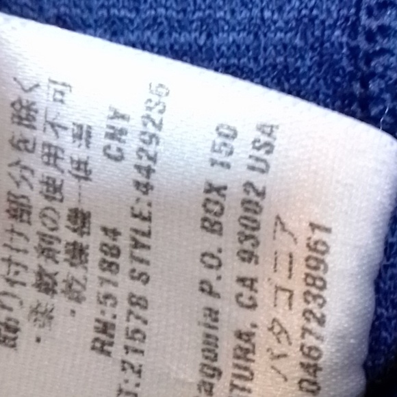 Patagonia Capilene Midweight Bottoms Navy Blue Large - Picture 8 of 9